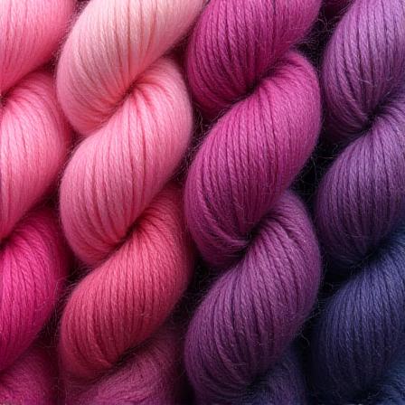 Campioni di lana naturale