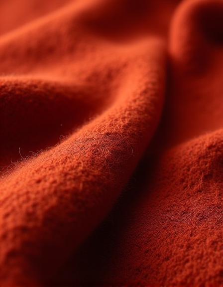 Sciarpa in lana tinta con Rubia